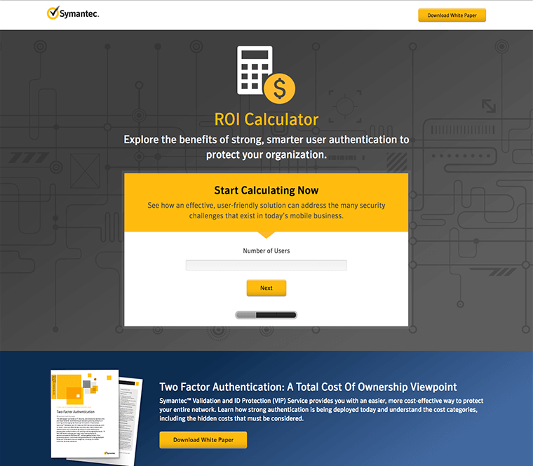 Symantec Calculator
