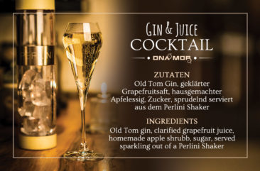 "Gin & Juice Cocktail" Postcard