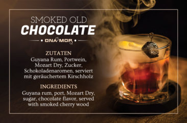 "Smoked Old Chocolate" Postcard